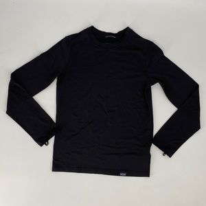 Patagonia Unisex Black Capilene Baselayer - Size 10